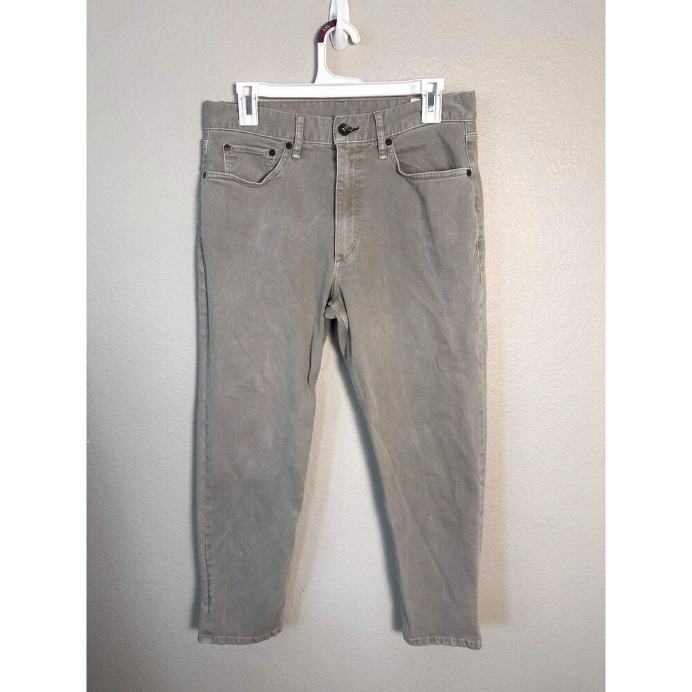 Rag & Bone Fit 2 Walker Slim Jeans Mens 30 Beige Khaki Tan Denim Stretch Capsule